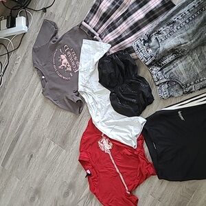 $25 for 5 K-pop crop t shirt style cotton trendy summer